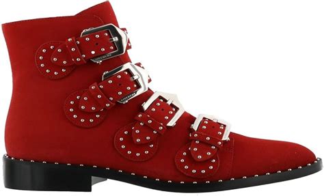 givenchy schuhe rot|givenchy ankle boots.